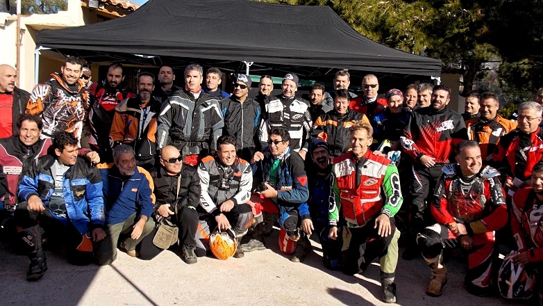 H 10η Συνάντηση Βετεράνων Enduro στα Μέγαρα στις 3/12