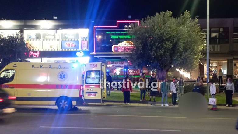 Πεζός παρασύρθηκε από μοτοσικλέτες στο κέντρο της Θεσσαλονίκης