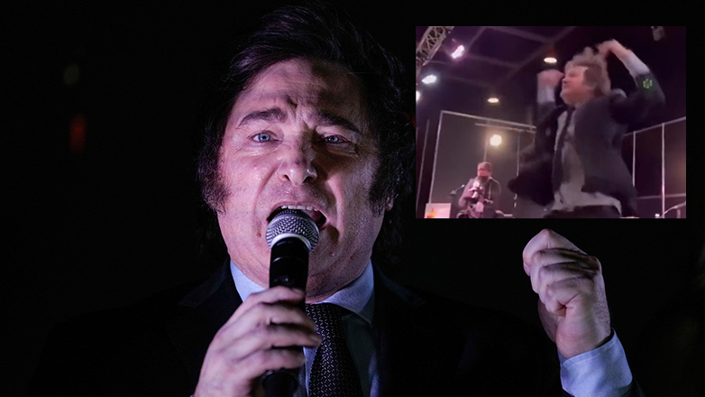 Οι ξέφρενοι πανηγυρισμοί του νέου Προέδρου της Αργεντινής