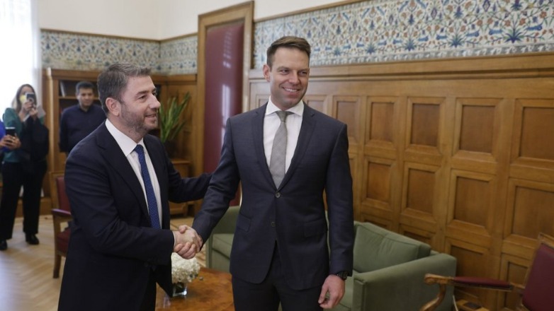 Στη  Θεσσαλονίκη ο Στέφανος Κασσελάκης και ο Νίκος Ανδρουλάκης