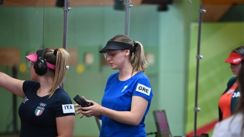 Σκοποβολή: Ένατη η Κορακάκη στα 10μ. αεροβόλο πιστόλι στο Παγκόσμιο