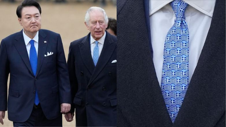 H ιστορία πίσω από τις ελληνικές γραβάτες του Καρόλου