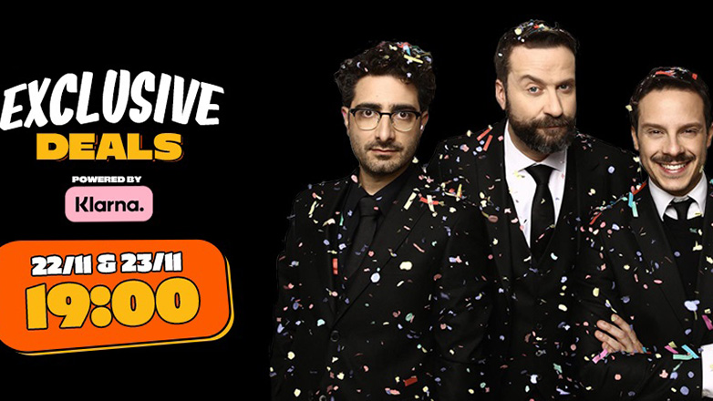 Το 1o Black Friday Show με Λ. Φισφή, Δ. Μακαλιά &  Ζ. Ρούμπο έρχεται στο Public.gr!