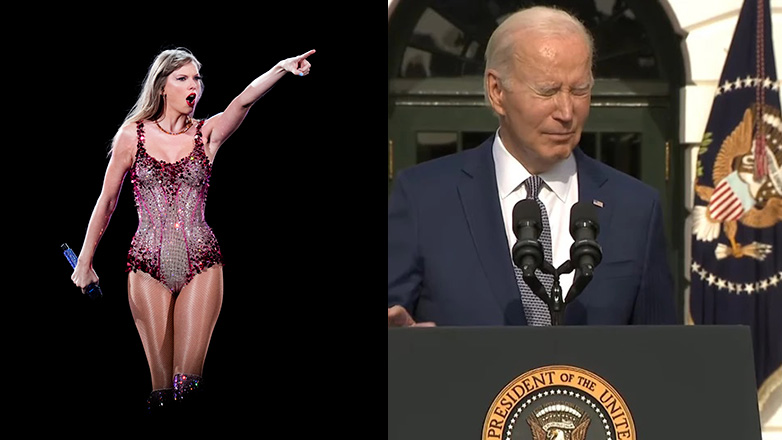 Ο Τζο Μπάιντεν μπέρδεψε την Taylor Swift με την Britney Spears