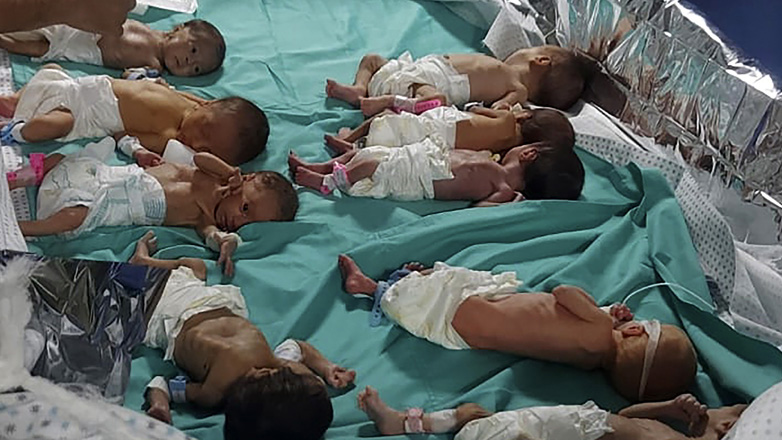 Περισσότερα πρόωρα μωρά γεννιούνται στη Γάζα λόγω του στρες και των ψυχικών τραυμάτων