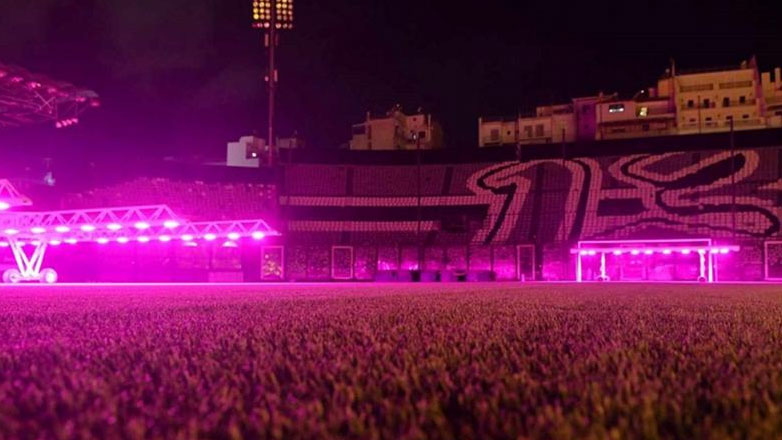 Κορυφαία φωτιστικά σώματα για τη συντήρηση του χλοοτάπητα μπήκαν στο «Απόστολος Νικολαΐδης»