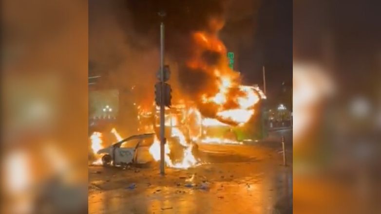 Ιρλανδία: Επεισόδια κοντά στο σημείο όπου ο άνδρας μαχαίρωσε πέντε ανθρώπους