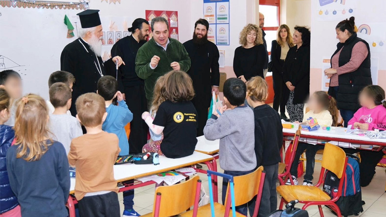 Η «ΑΠΟΣΤΟΛΗ» στην ακριτική Μητρόπολη Λήμνου στο πλευρό των οπλιτών και των μαθητών