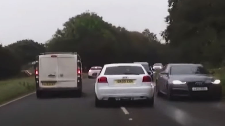 Με 160χλμ./ώρα στο αντίθετο ρεύμα και το περιπολικό κολλημένο πίσω του – Δύο λεπτά απόλυτης αγωνίας