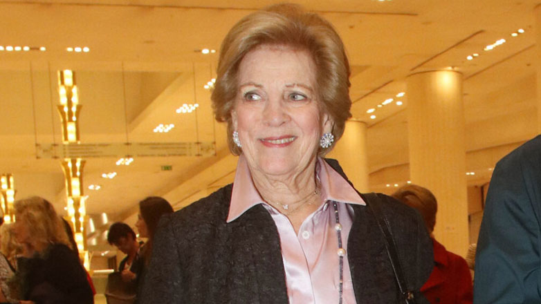 Άννα Μαρία: Σπάνια βραδινή έξοδος στο Μέγαρο Μουσικής