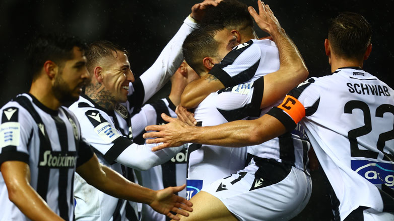 Χόρευε στη βροχή ο ΠΑΟΚ, 5-0 τον Πανσερραϊκό