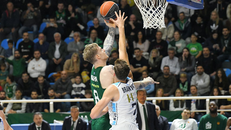 Basket League: Πέρασε από τη Ρόδο και συνεχίζει αήττητος ο Παναθηναϊκός, 81-78 τον Κολοσσό