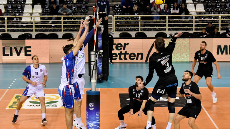Βόλεϊ: Ο ΠΑΟΚ πήρε το τοπικό ντέρμπι, 3-0 τον Πήγασο Πολίχνης