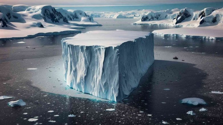 Το μεγαλύτερο παγόβουνο του κόσμου σε κίνηση μετά από 30 χρόνια