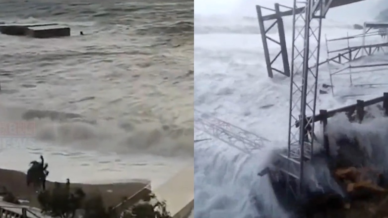 Ρωσία: Μια «μεγακαταιγίδα» μαίνεται στα νότια της χώρας και την Κριμαία