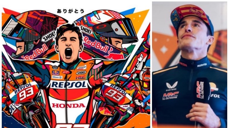 H Repsol Honda αποχαιρετά τον Marc Marquez