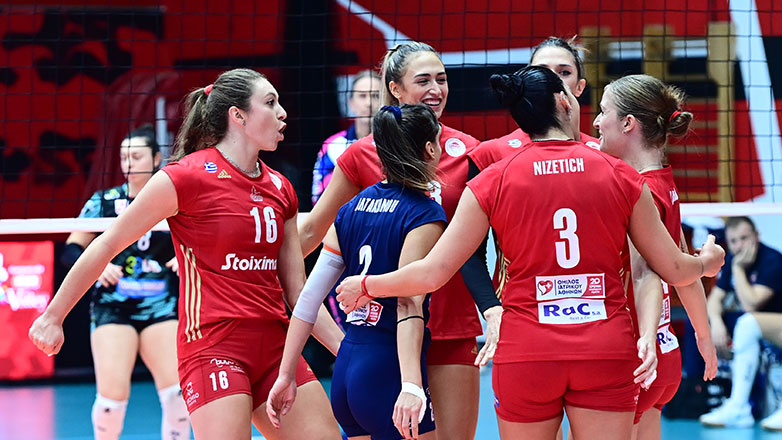 Βόλεϊ – Challenge Cup γυναικών: Ο Ολυμπιακός ηττήθηκε από τη Νοβάρα και πάει για το «θαύμα» στην Ιταλία