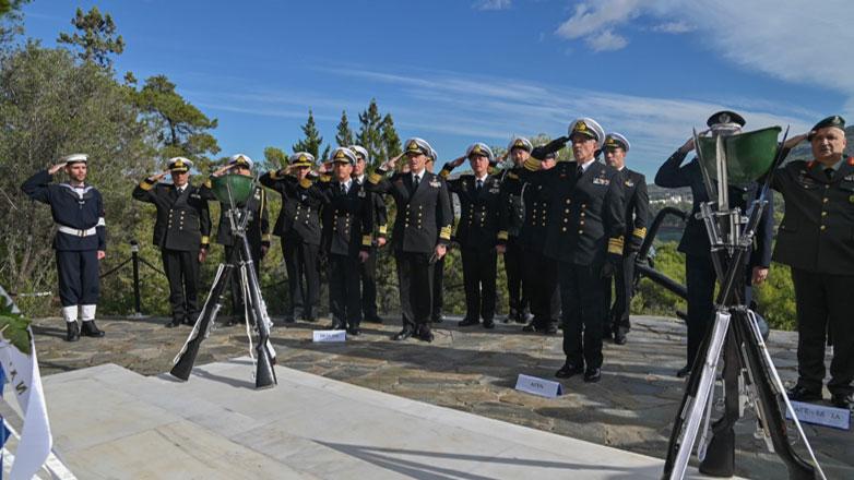 Ετήσια επιμνημόσυνη δέηση για τους πεσόντες του Πολεμικού Ναυτικού