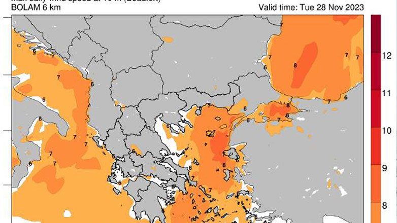 Μeteo: Βροχές επιπέδου 4 σήμερα Τρίτη
