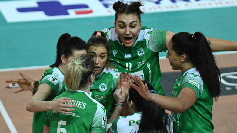 Challenge Cup γυναικών: Πρώτο βήμα για την oκτάδα με «καθαρή» νίκη ο Παναθηναϊκός