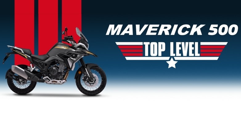 Ανανεωμένη εμφάνιση και νέα χρώματα για την KOVE MAVERICK 500