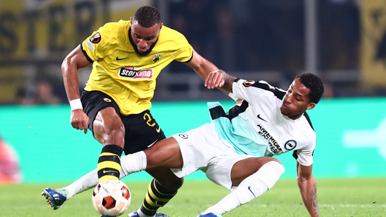 Η ΑΕΚ ηττήθηκε με 1-0 από την Μπράιτον και αποκλείστηκε από το Europa League