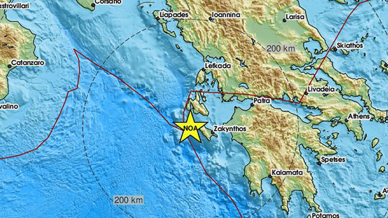 Σεισμός 4,3 Ρίχτερ στη Ζάκυνθο