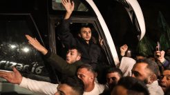 Ισραήλ: Αποφυλακίστηκαν 30 Παλαιστίνιοι κρατούμενοι ως αντάλλαγμα για την απελευθέρωση ομήρων από τη Χαμάς