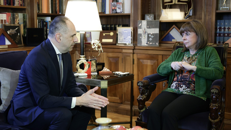 Ο Γ. Γεραπετρίτης ενημέρωσε την Πρόεδρο της Δημοκρατίας για το επικείμενο Ανώτατο Συμβούλιο Συνεργασίας Ελλάδας-Τουρκίας