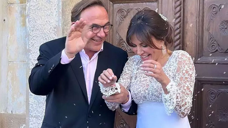 Δήμητρα Ματσούκα – Πέτρος Κόκκαλης: Οι πρώτες φωτογραφίες από τον γάμο τους