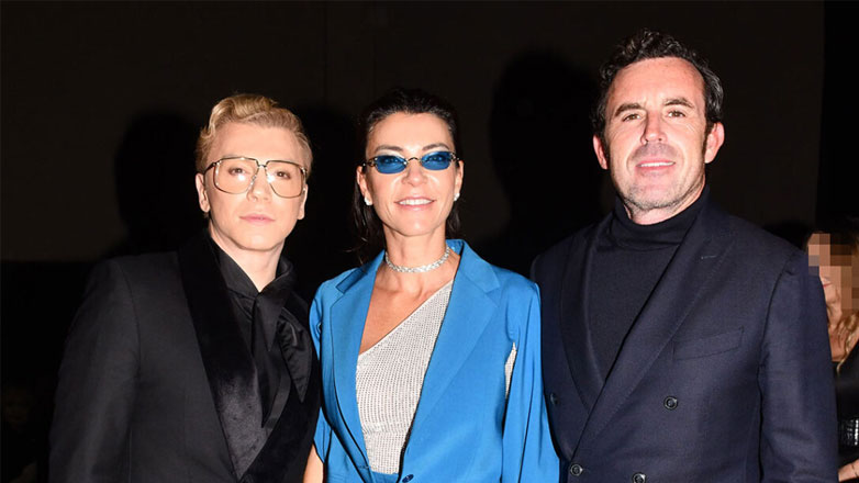 Δημήτρης Πέτρου: Σύσσωμη η showbiz στο fashion show του σχεδιαστή