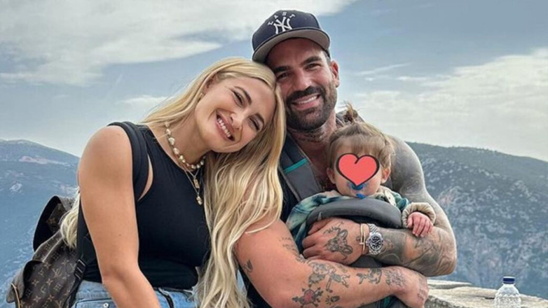 Ιωάννα Τούνη – Δημήτρης Αλεξάνδρου: Κάνουν γυμναστική μαζί με τον γιο τους