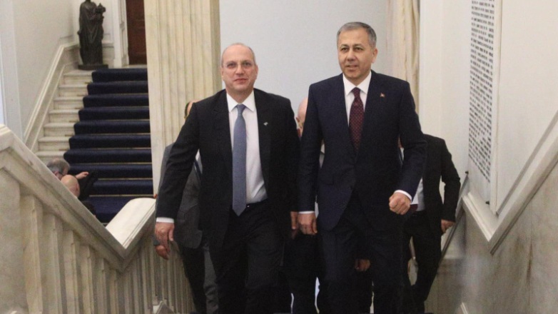 Η συνάντηση του Οικονόμου με τον υπουργό Εσωτερικών της Τουρκίας, Ali Yerlikaya