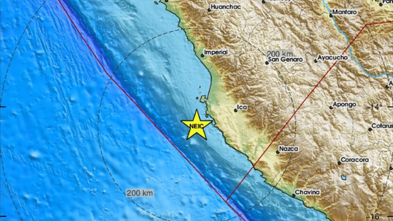 Σεισμός 5,8 βαθμών κοντά στις ακτές του Περού