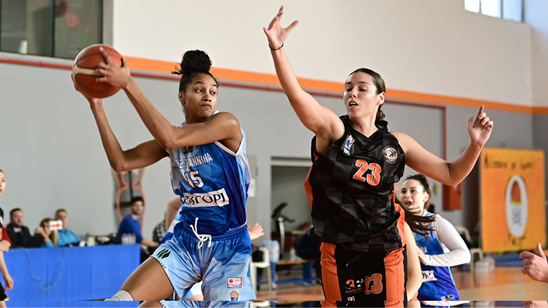 Μπάσκετ Γυναικών: Στην τετράδα του Κυπέλλου ο ΠΑΣ Γιάννινα, 86-55 τα Μελίσσια