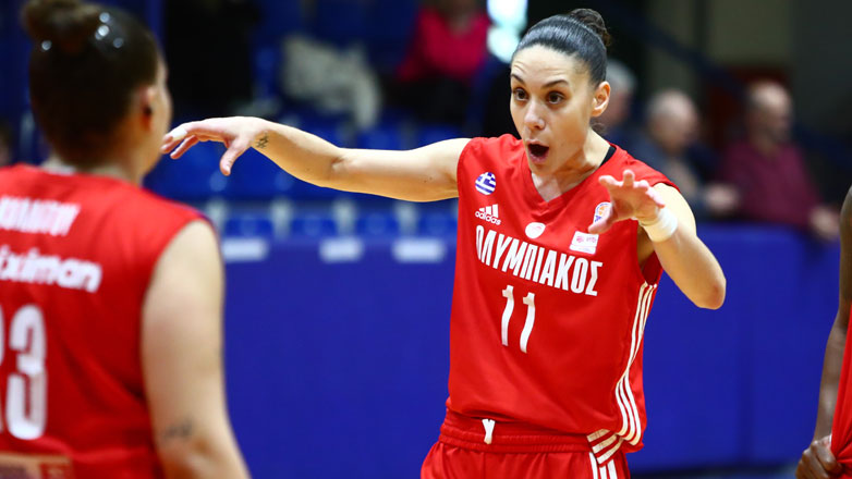 Μπάσκετ Γυναικών: «Περίπατο» με Πρωτέα ο Ολυμπιακός