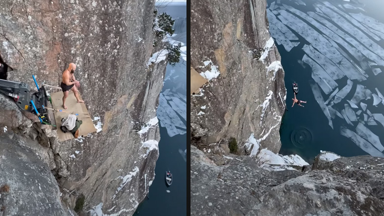 Βουτιά από 40 μέτρα – νέο παγκόσμιο ρεκόρ θανάτου