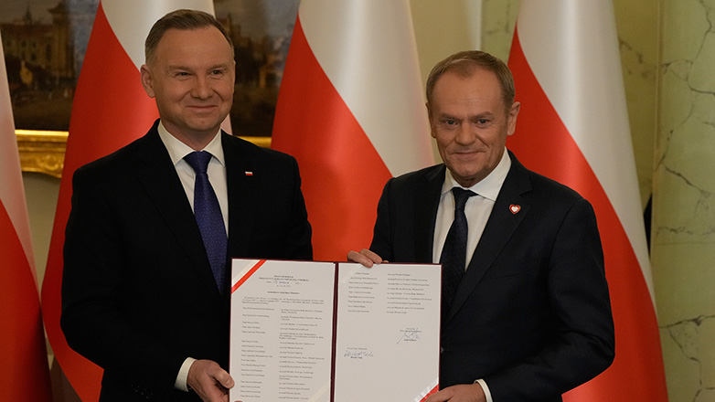 Πολωνία: Ο Ντόναλντ Τουσκ ορκίστηκε πρωθυπουργός