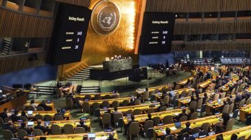 ΟΗΕ: Η συντριπτική πλειοψηφία των χωρών μελών υπέρ της άμεσης κήρυξης «ανθρωπιστικής κατάπαυσης πυρός» στη Λωρίδα της Γάζας