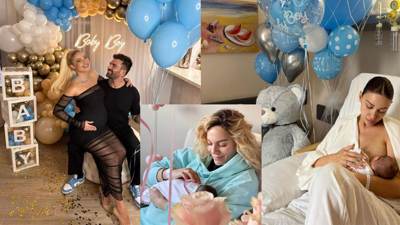 Οι διάσημες Ελληνίδες που έγιναν μαμάδες το 2023!