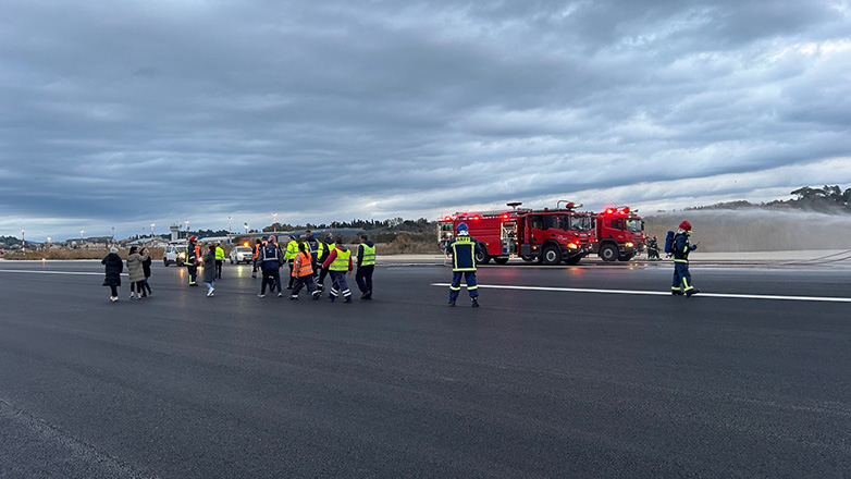 Fraport Greece: Με επιτυχία ολοκληρώθηκε η προγραμματισμένη άσκηση ευρείας κλίμακας στο αεροδρόμιο Κέρκυρας «Ιωάννης Καποδίστριας»