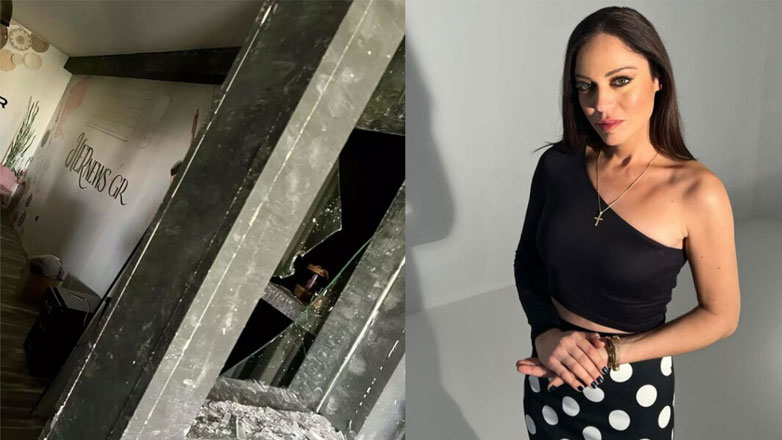 Μπάγια Αντωνοπούλου: Σοκάρουν οι φωτογραφίες από το γραφείο της μετά την έκρηξη βόμβας στον Πειραιά