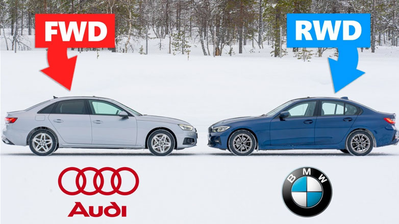 Ποιο είναι πιο αποτελεσματικό στα χιόνια; Ένα προσθιοκίνητο ή ένα πισωκίνητο αυτοκίνητο;