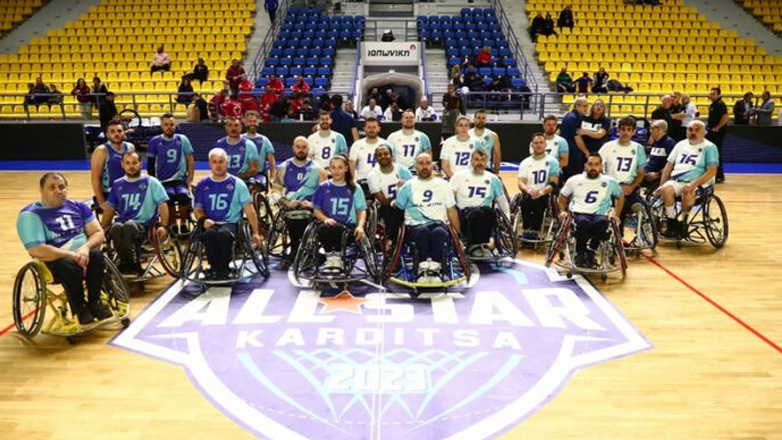 All Star Game: Ο Αίμονας νίκησε 30-26 τον Ιάσονα στον αγώνα με αμαξίδιο