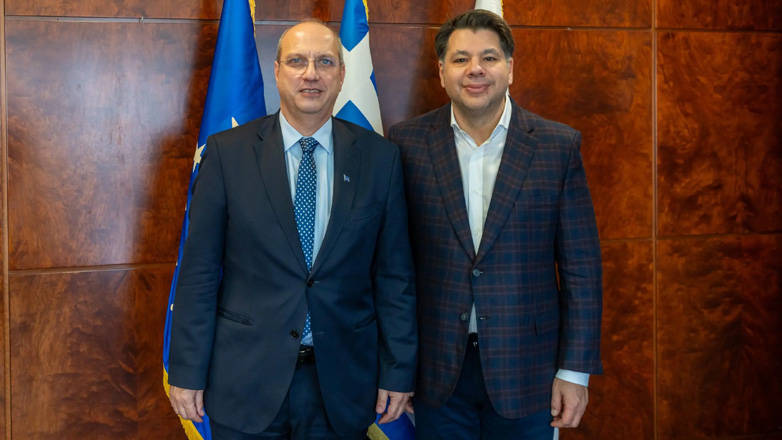 Συνάντηση εργασίας του υπουργού Προστασίας του Πολίτη με τον πρέσβη των ΗΠΑ στην Ελλάδα