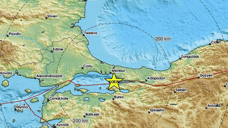 Σεισμός 4,1 Ρίχτερ έγινε αισθητός στην Κωνσταντινούπολη