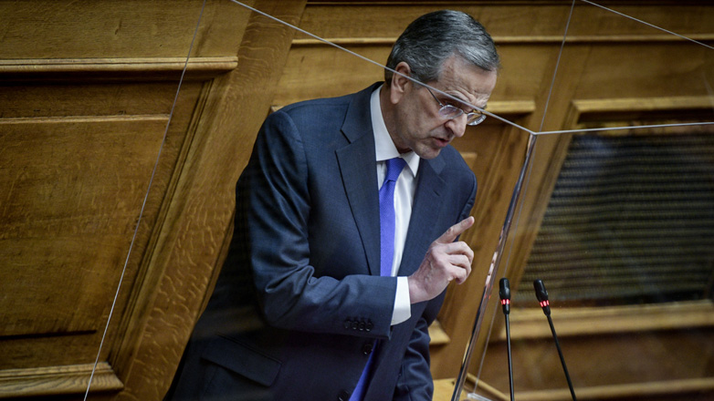 Απόψε η Επιτροπή Δεοντολογίας για τη διαγραφή Σαμαρά από τη ΝΔ