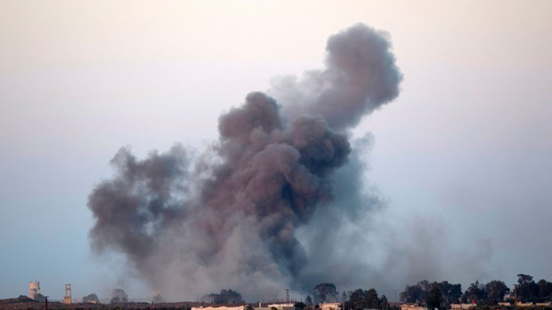 Το Ισραήλ βομβαρδίζει στρατιωτική θέση στη Συρία ως αντίποινα για τις εκτοξεύσεις ρουκετών