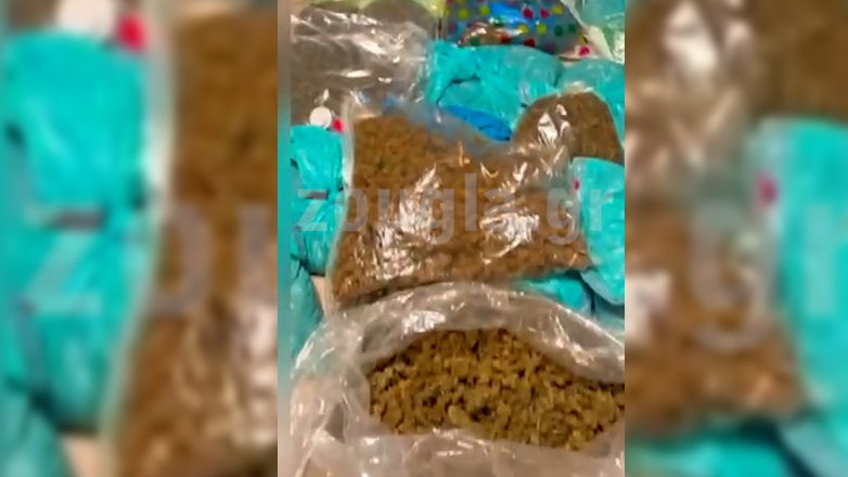 Συνελήφθη 25χρονος στον Αγ. Παντελεήμονα με 56 κιλά ακατέργαστης κάνναβης