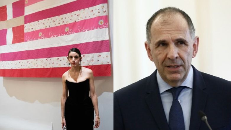 Λαλέ: «Λογοκρισία από το Υπουργείο Εξωτερικών» – Γεραπετρίτης: «Τα σύμβολα του κράτους πρέπει να φαίνονται ακέραια»